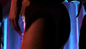 Big titted blonde strippers pussies drilled in fuckfest