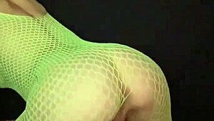 Nadia Diamo's Petite Latina Ass Twerking In Sexy Fishnet Bodysuit Slow Motion Compilation