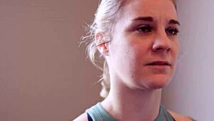 So I met her during a sweaty gym workout.