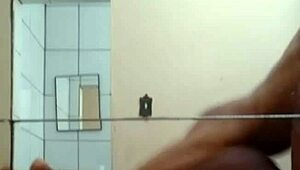 Hey, check out this muscular black couple giving brutal thrusts to her big ass in the hotel room