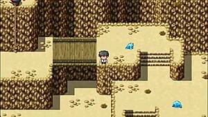 You think you can handle this big ass shemale leader's cumshot after bdsm mountain battle?