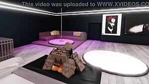 damn she lost bet and took all 4 bbc cocks!!