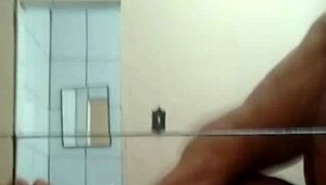 Hey, check out this muscular black couple giving brutal thrusts to her big ass in the hotel room