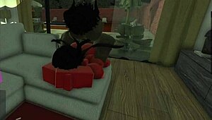 Devil prostitute takes massive black monster cock on sofa pounding her wet pussy until squirting wildly