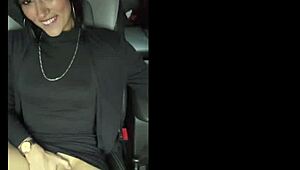 i bring this slutty latina teen home and she pays up with a deep sloppy blowjob on my monster cock