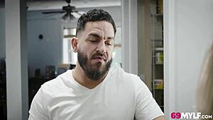 Casca Akashova's Big Tits Milf Rides Cock Christmas Style!