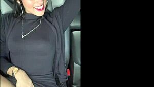 i bring this slutty latina teen home and she pays up with a deep sloppy blowjob on my monster cock