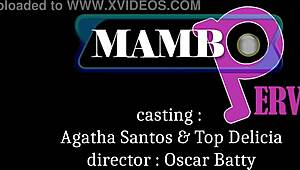 Whoa tek punoletna Brazilka Agatha Santos razjeda 18+ guzicu na krupnom BBC-u sa prljavim priča!