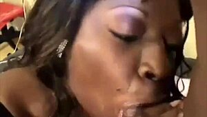 Lisa rivera gags on monster black cock deepthroat first time sloppy cum mouthful