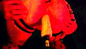 anal fuck machine gapes my shaved asshole in fishnets 😈 bedroom slut play