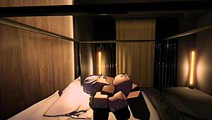 dumb whore begs for rough bbc pounding and creampie fill