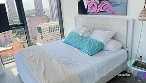 roxanne roselle's bbl huge ass pawg shakes backstage for rocket riders