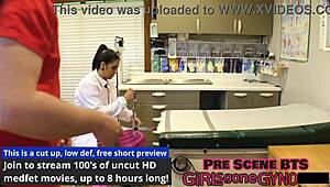 wanna watch aria nicole lick my shaved pussy toes in latex gloves?