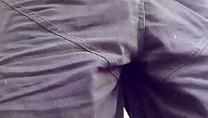 i can't stop pissing again today neighbors watch my small cock