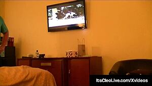 cam cutie its cleo slurps deepthroat cumshot on freckles