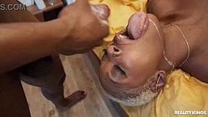 im uh fuckin him up real good with my bubble butt athletic ass deepthroat gagging on his cock reality kings style