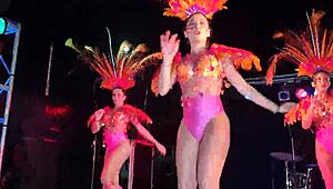 Sambão 2022 Big Ass in Tight Leggings and Stockings