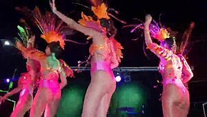 Sambão 2022 Big Ass in Tight Leggings and Stockings