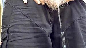 i can't stop pissing again today neighbors watch my small cock