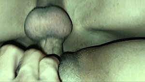 damn this bbw huge tit wife pussy tastes so good before hard fuck