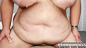 Huge Tit Latina Milf Deepthroats Stranger Cock in Car