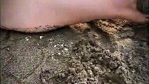 Stranger Sucks My Huge Cock on Beach!