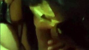 Latina babe rides huge cock with deep squats then milks cum with sloppy blowjob