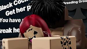 nasty thick redhead railed hard