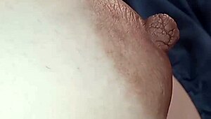 close-up piano tease builds to nipple play reveal