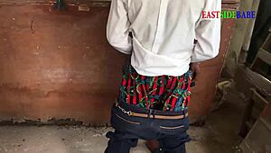 bbw neighbor bends over shaved pussy wet for monster bbc doggystyle church visit