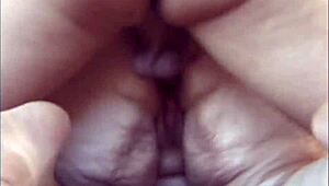 Fat BBW Bound and Bent Over Takes No-Limits Doggystyle Pounding and Facial Cumshots