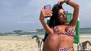 renatinha mello's big ass brazilian teen anal fucked by bbc outdoor public beach chat cumshot live