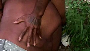 ebony bbw bent over in park taking big black cock full video nookiecookies