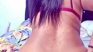 check out this big ass latina teen gaping her hole on thick cock