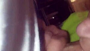 my ol lady drops to her knees sucking me off while young boo boo watches her swallow every drop