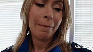 officers victoria voxx nicole aria casey calvert feel deep emotional cunt inspections