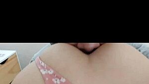 skinny latina's tight ass gets sucked and pounded by neighborhood guy