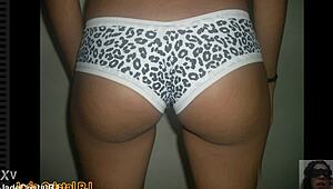 Ever wonder how naughty jade flashes her juicy shaved pussy up close?