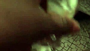 her smooth pussy throbs with toy pleasure and loud moans