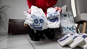 Bold French ABDL Diaper Regression Incontinence Frenzy