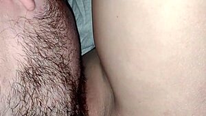 friend gonna lick my shaved pussy clean before bed??