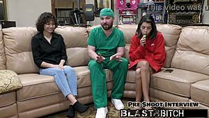 brooklyn rossi devours cock then gets pounded hard before huge cum blast pov