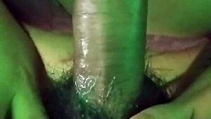 curvy latina milf kneels eagerly awaiting thick cum shots in her mouth