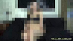 you're such a filthy little cum slut begging for every drop in cei play