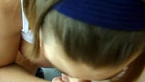 God, I love wrapping my lips around Harley Raine's huge tits during her close-up monster cock blowjob pov.