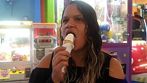 paty bumbum fucked by el toro in shop bathroom