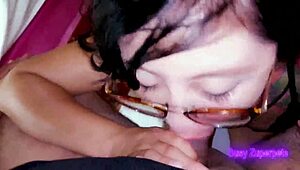 MI PUTITA SAMANTA SWALLOWS EVERY DROP AFTER SENSUAL VERGA SUCKING! Cumshot Bliss