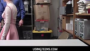 i can't stop fuckin athena's teen pussy doggystyle with my buddy