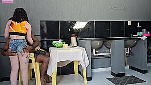 she tricked into fucking her friend's husband while she shopped for milk transei wild anal ride