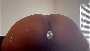 Ava Knightly Big Ass Ebony Anal Diamond Daddy Cum Beg